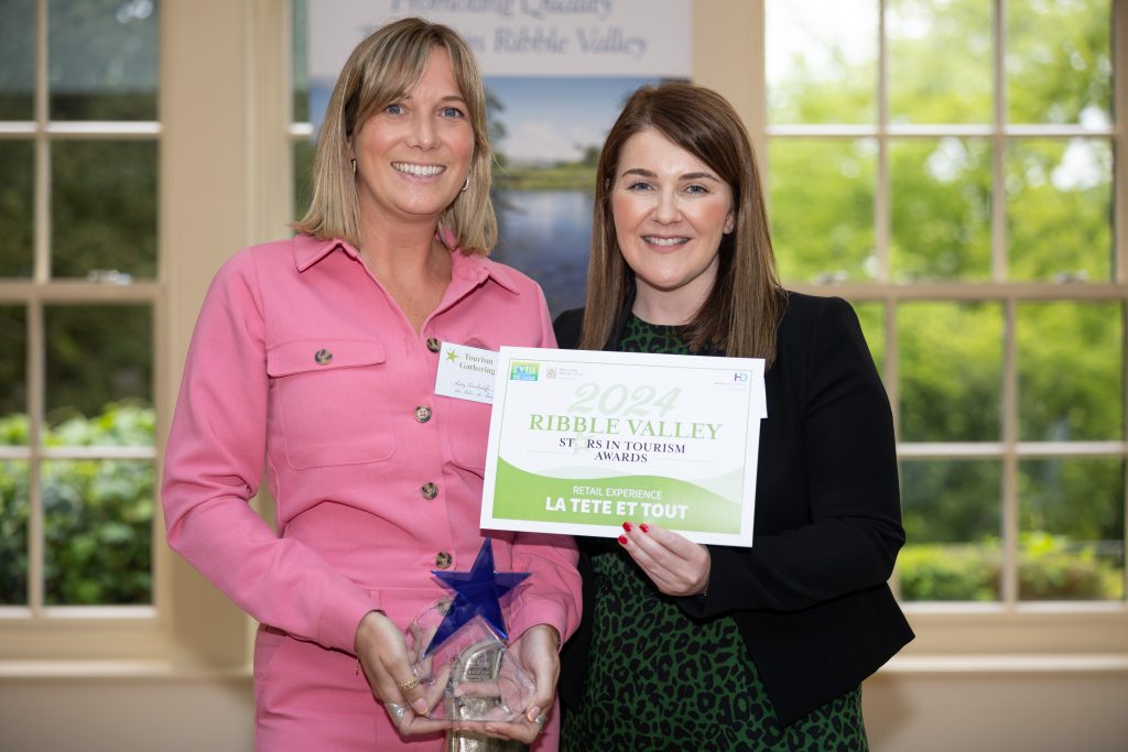 Winners receiving awards