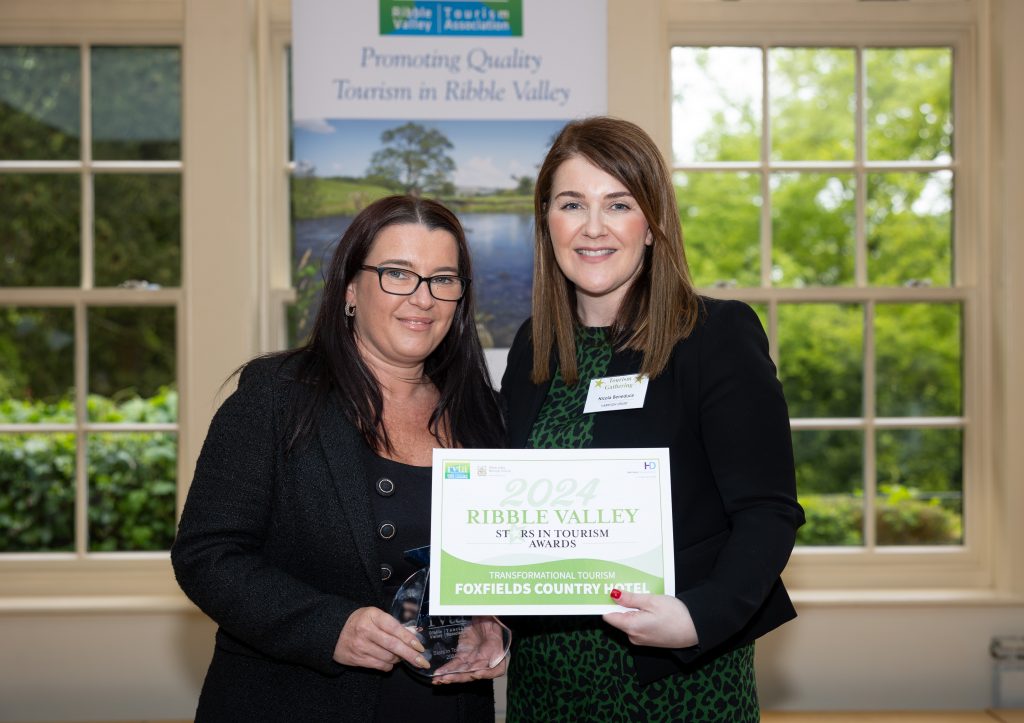 Winners receiving awards