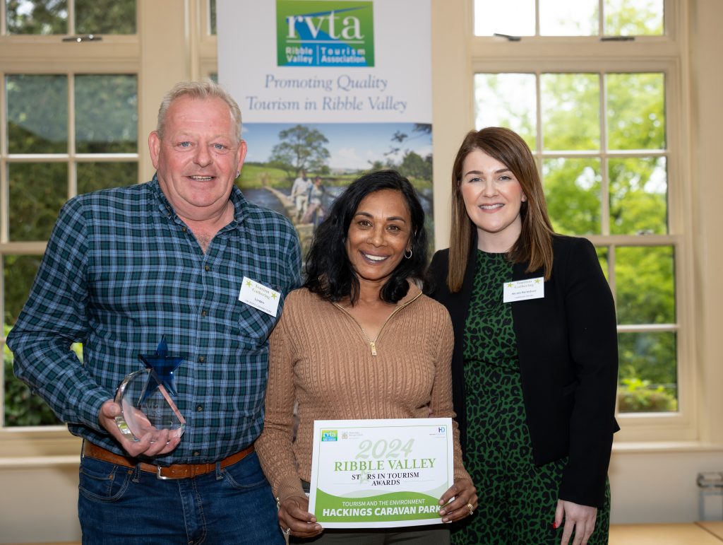 Winners receiving awards