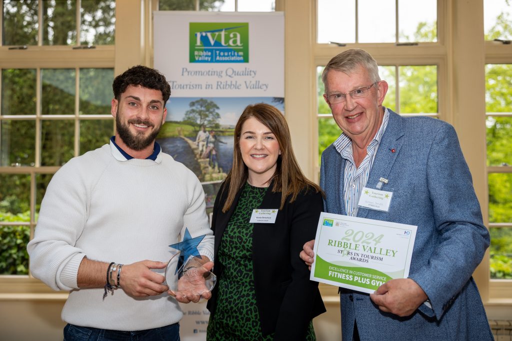 Winners receiving awards