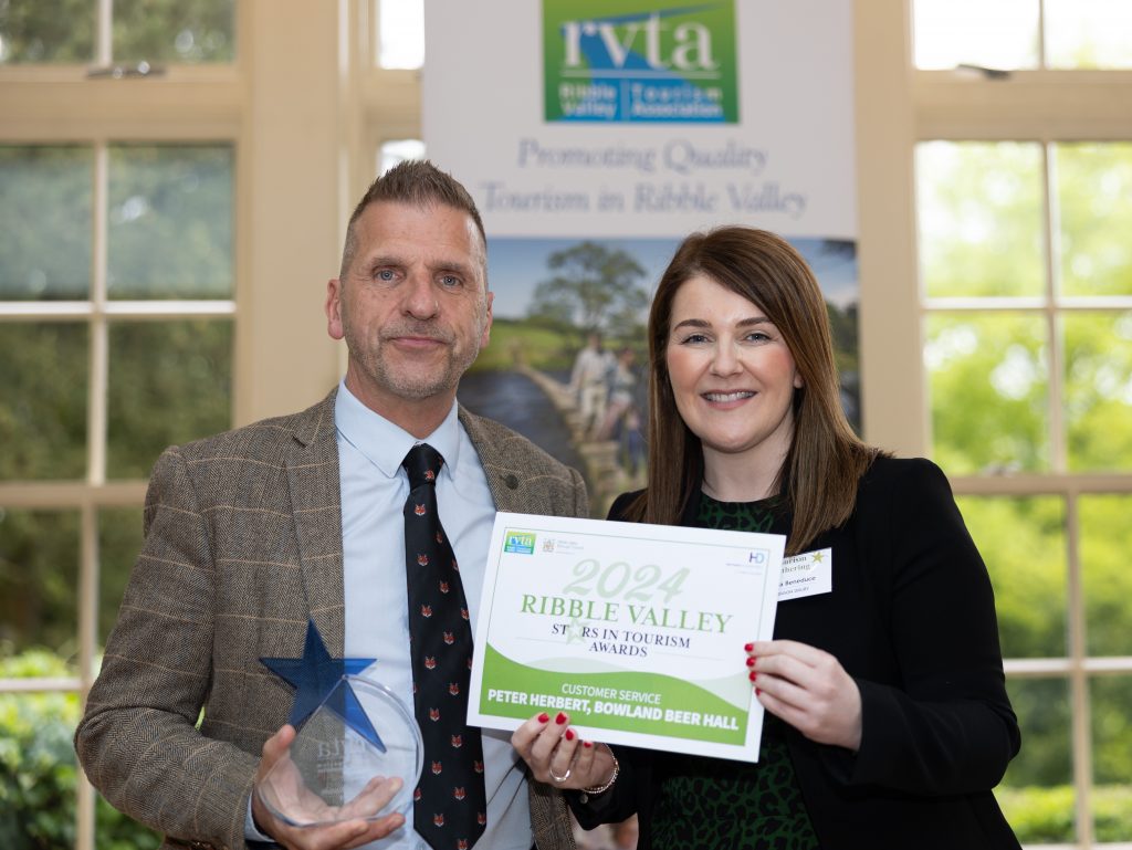 Winners receiving awards