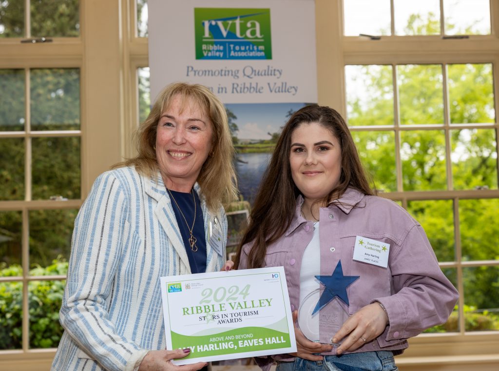 Winners receiving awards