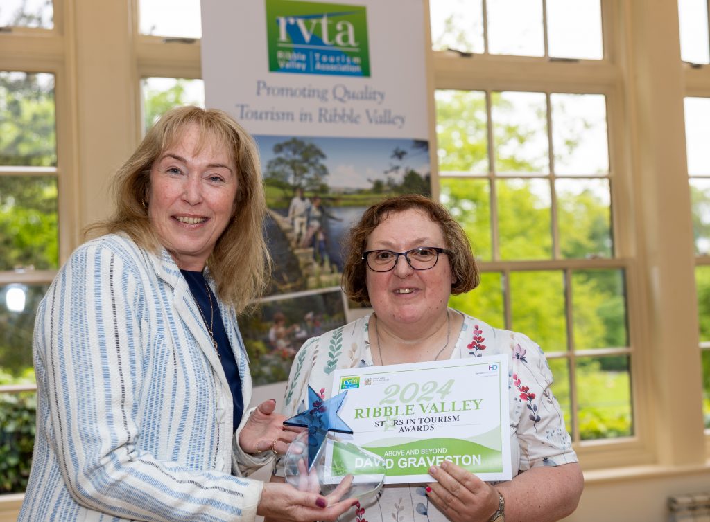 Winners receiving awards