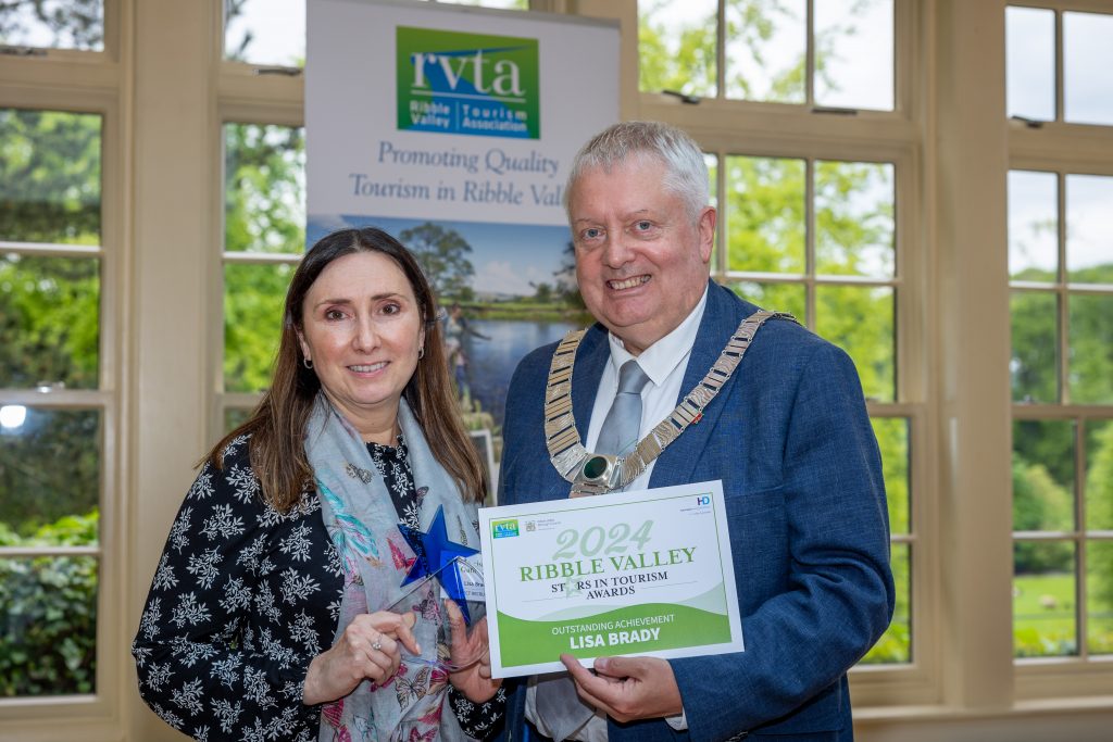 Winners receiving awards